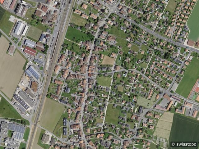 Luftbild: das Gebiet
