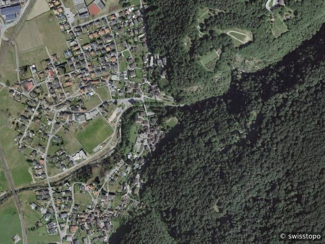 Luftbild der Lage – 6803 Camignolo
