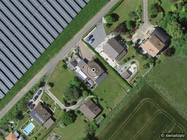 Luftbild Chemin du Bornalet 31, Payerne