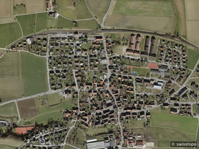 Luftbild Ossingen