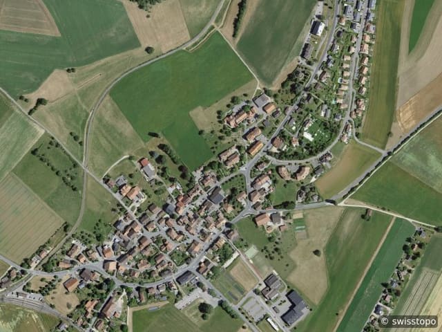 Luftbild Apples