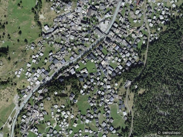 Luftbild Zermatt