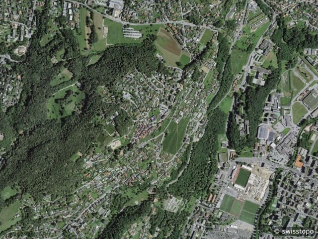 Luftbild Porza