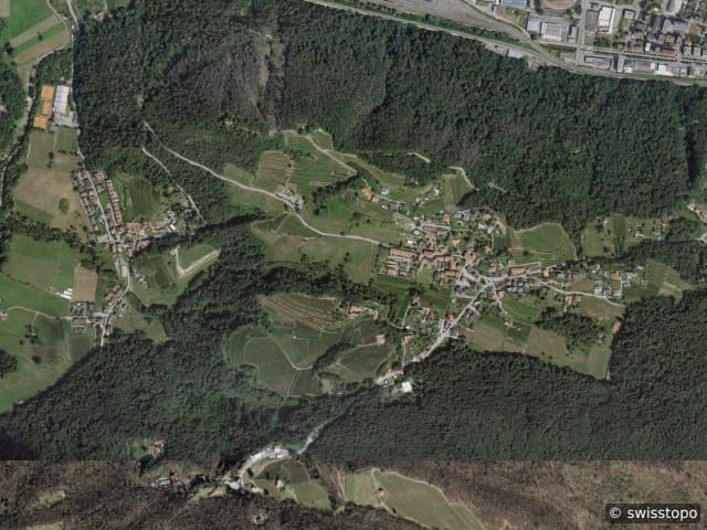 Luftbild Pedrinate