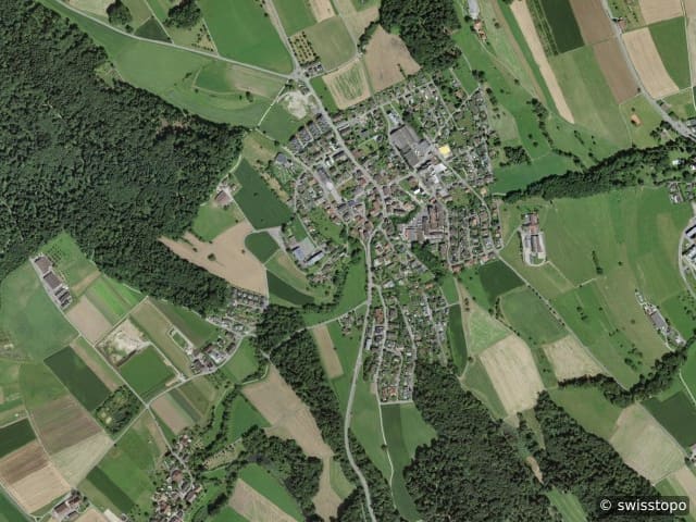 Luftbild Künten