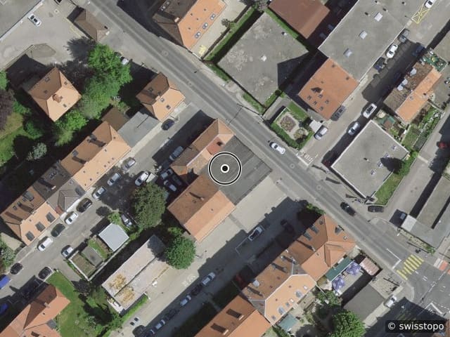 Luftbild Rue de l’Est 25, La