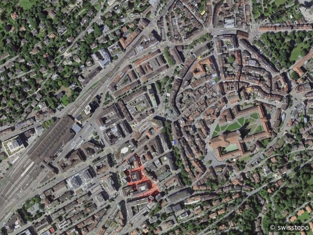 Luftbild St. Gallen