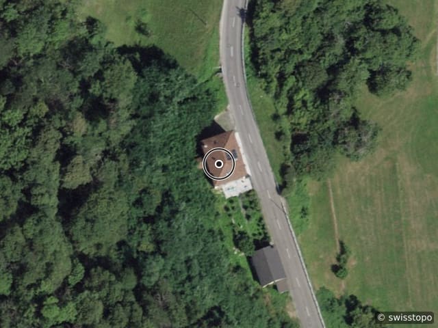 Aerial view of the location – Via Traversa 45, 6723 Castro