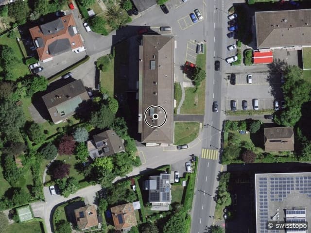 Luftbild Route du Chasseur 11, Prilly