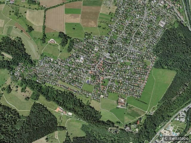 Luftbild Pfeffingen