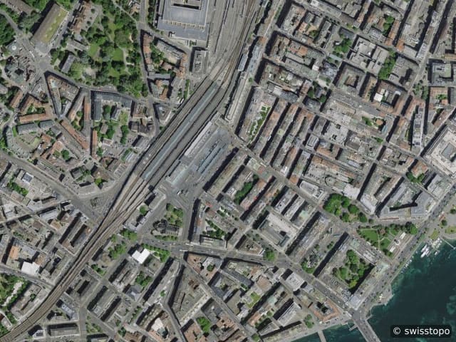 Luftbild Genève