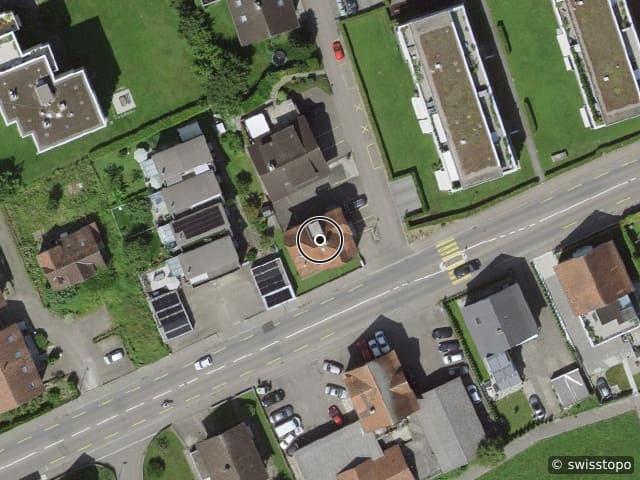 Vista aerea della posizione – Amriswilerstrasse 16, 8590 Romanshorn