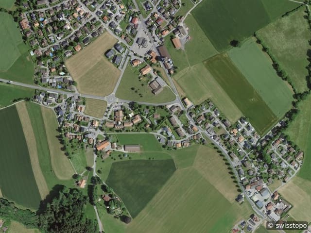Luftbild Hauts de Lutry