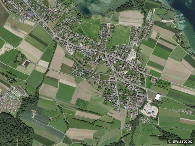 Luftbild Eschenz