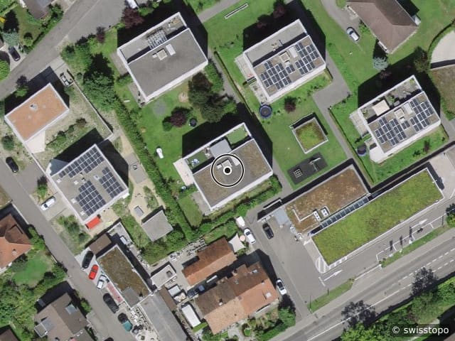 Luftbild Sternackerstrasse 14, Brugg