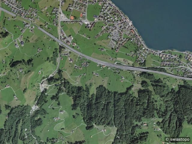 Luftbild Beckenried