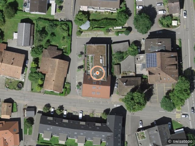 Luftbild Holzgasse 4, Hausen