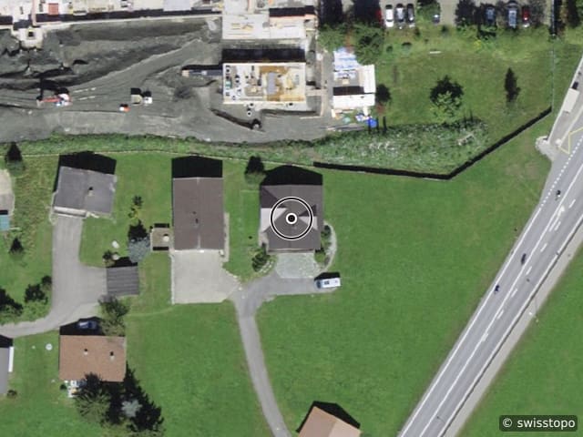 Vista aerea della posizione – Prättigauerstrasse 9B, 7265 Davos Wolfgang