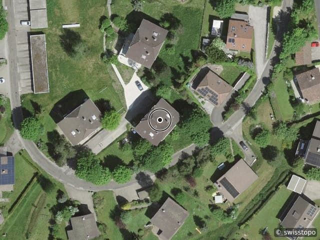 Luftbild Chemin de la Joux-Pélichet 37, Le Locle