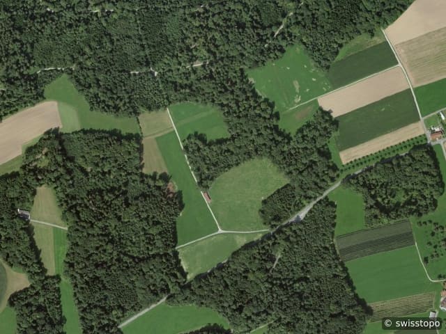 Vista aerea della posizione – 8585 Happerswil