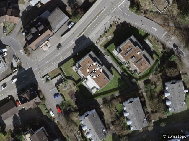 Luftbild Walderstrasse 46, Rüti