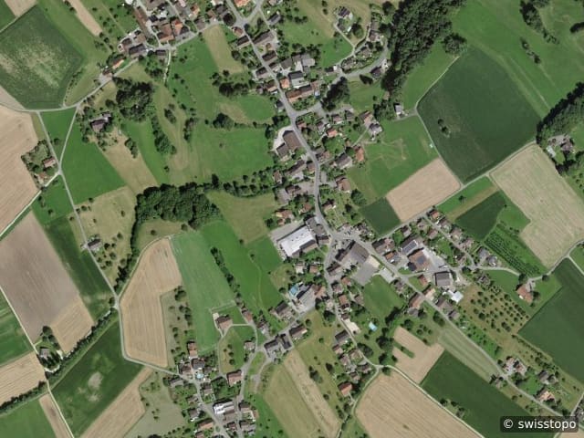 Luftbild Leutwil