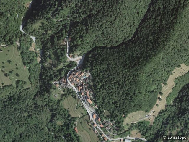 Luftbild Muggio