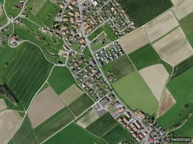 Luftbild der Lage – 3267 Seedorf