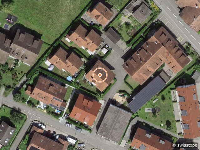 Luftbild Bärenweg 16, Würenlingen