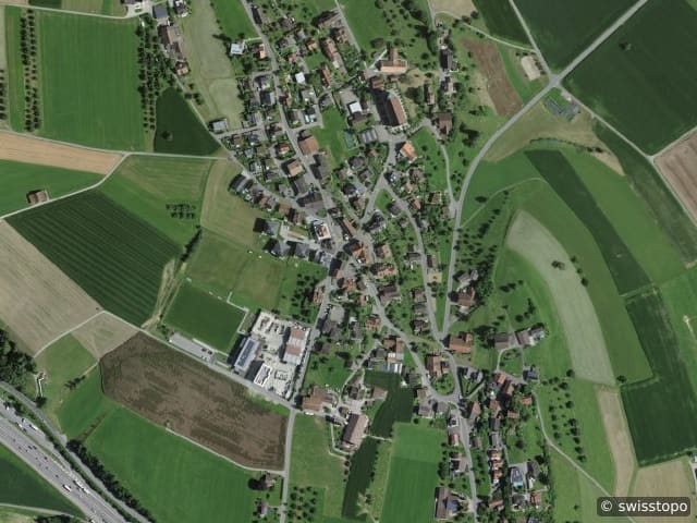 Luftbild Knutwil