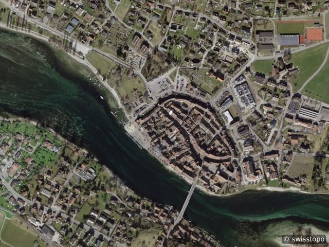 Luftbild Stein am Rhein
