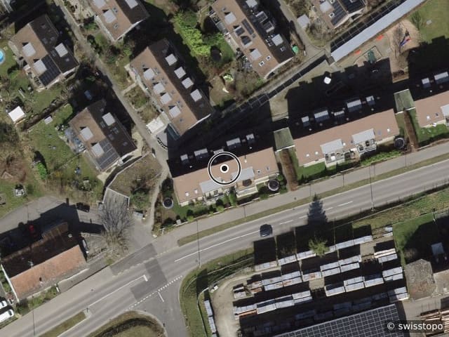 Vista aerea della posizione – Lindenweg 5, 8450 Andelfingen