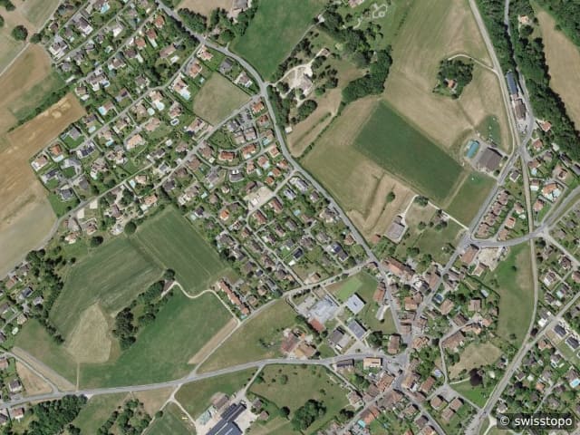 Luftbild Trélex