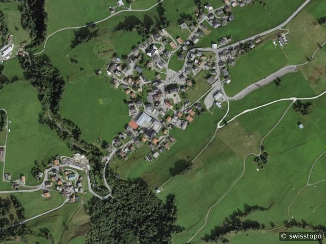 Luftbild Pilavarda 18, Obersaxen