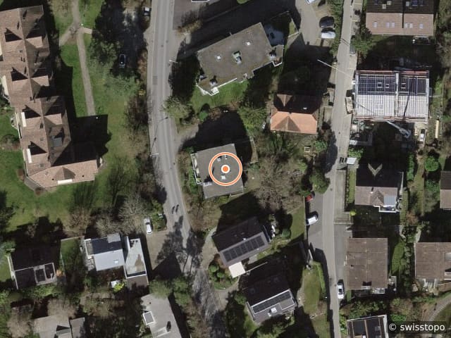 Luftbild Stockenstrasse 117, Kilchberg