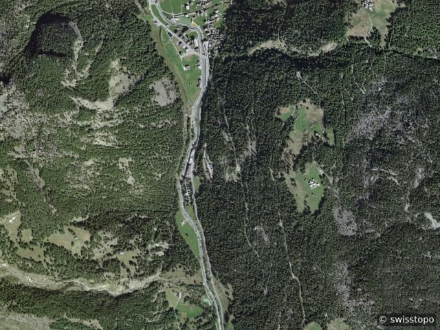 Luftbild Saas-Balen