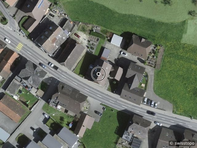 Vista aerea della posizione – Bäraustrasse 27, 3552 Bärau