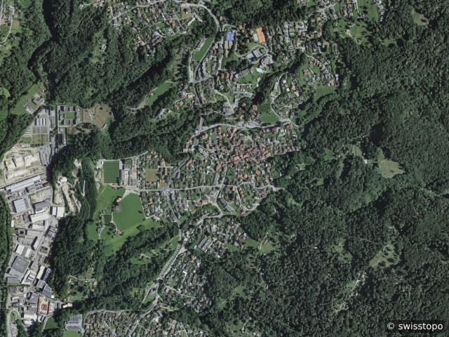 Luftbild Cadro