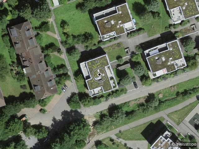Luftbild Widlerstrasse 5, Gümligen