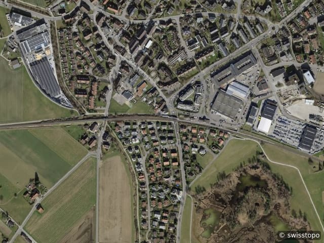 Luftbild Niederhasli