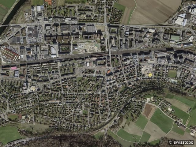 Luftbild Schlieren