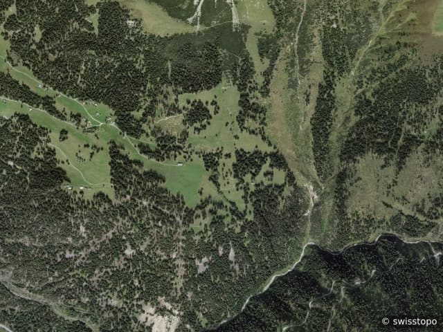 Vista aerea: la zona