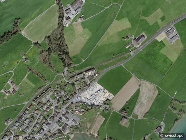 Luftbild Burgweg 5b, Merlischachen