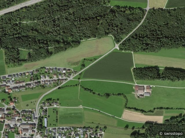 Luftbild der Lage – 8556 Wigoltingen