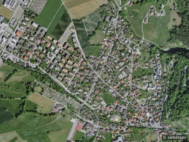 Luftbild Montalinstrasse 31, Trimmis