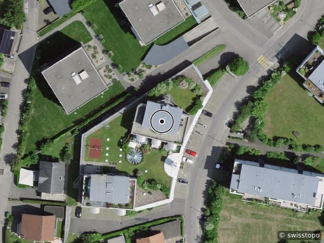 Luftbild Engelhardstrasse 4, Murten