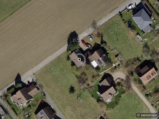 Luftbild Obere Hanenbüelstrasse 18, Gächlingen