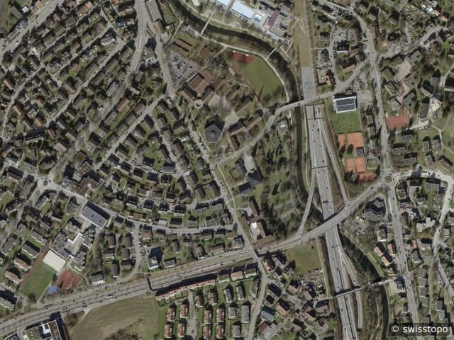 Luftbild Glattpark