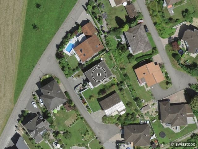 Luftbild Unterer Birchweg 1, Oberkulm