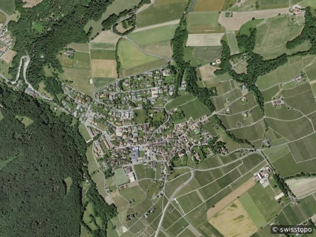 Luftbild Begnins